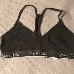 Like new black Calvin Klein bralette size medium